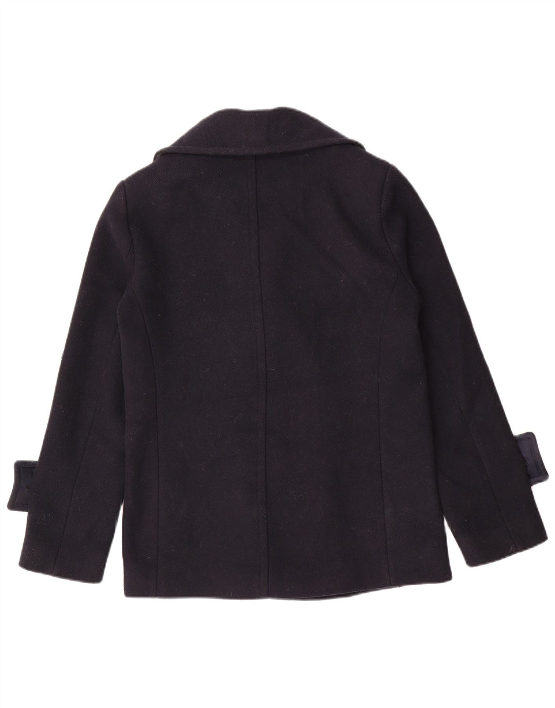 Marks & Spencer Damski płaszcz oversize w kolorze grochu UK 8, mały, granatowy, poliester
