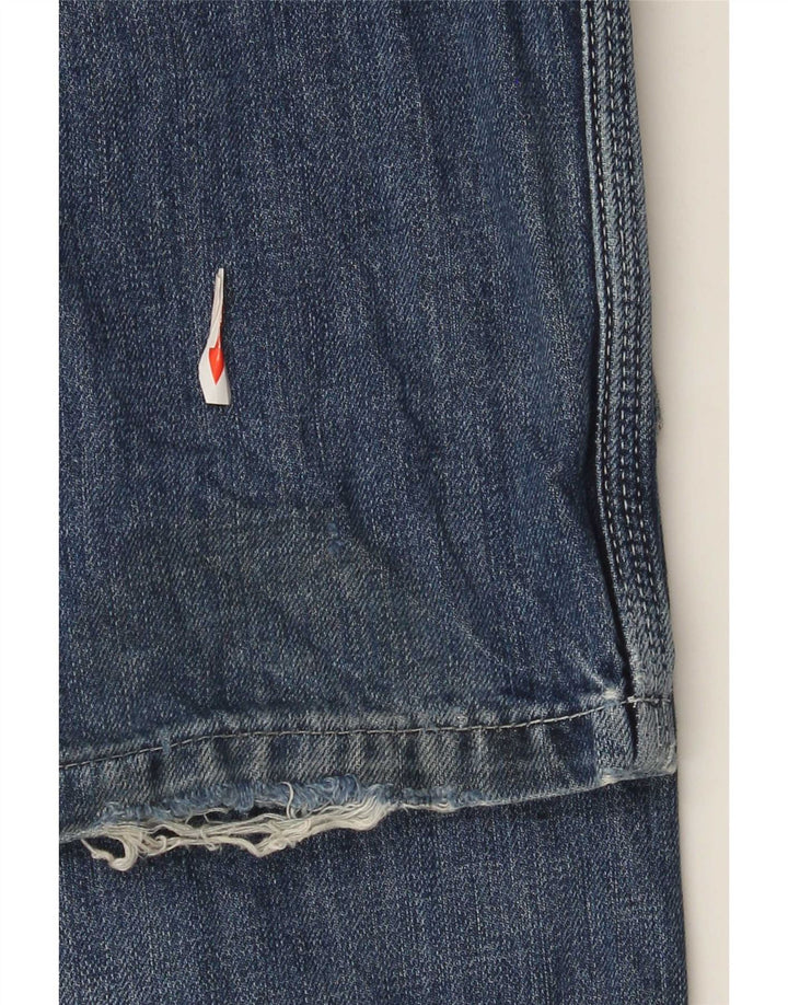 Męskie jeansy Superdry Cargo Straight W31 L32 Niebieskie, bawełniane