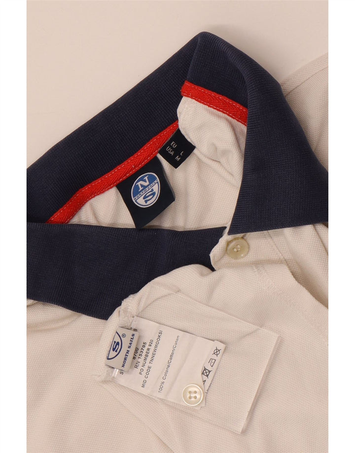 Męska koszulka polo North Sails w kolorze średniobiałym