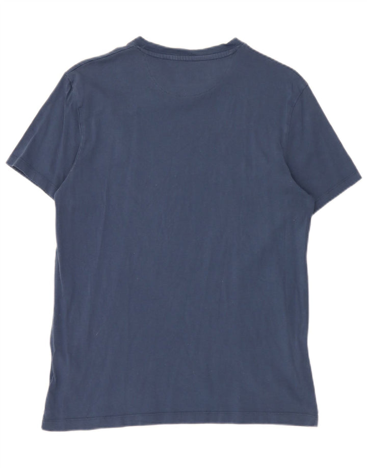 T-shirt męski slim fit Timberland, średni, granatowy, bawełniany