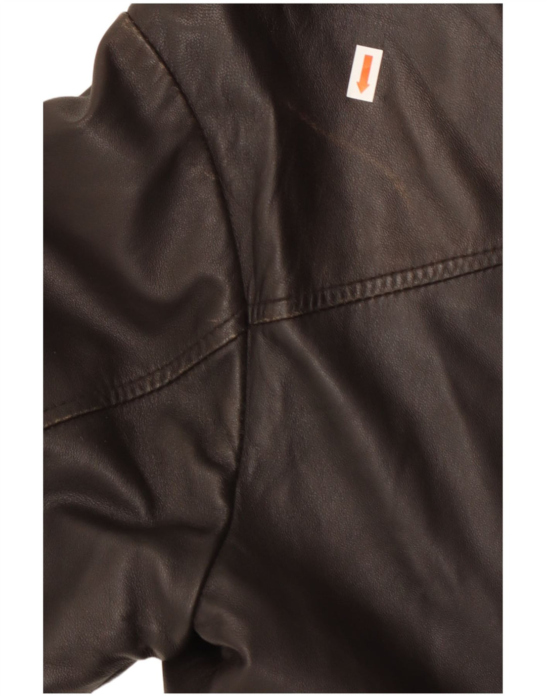 Męska kurtka skórzana Geox Bomber UK 42 XL, czarna skóra