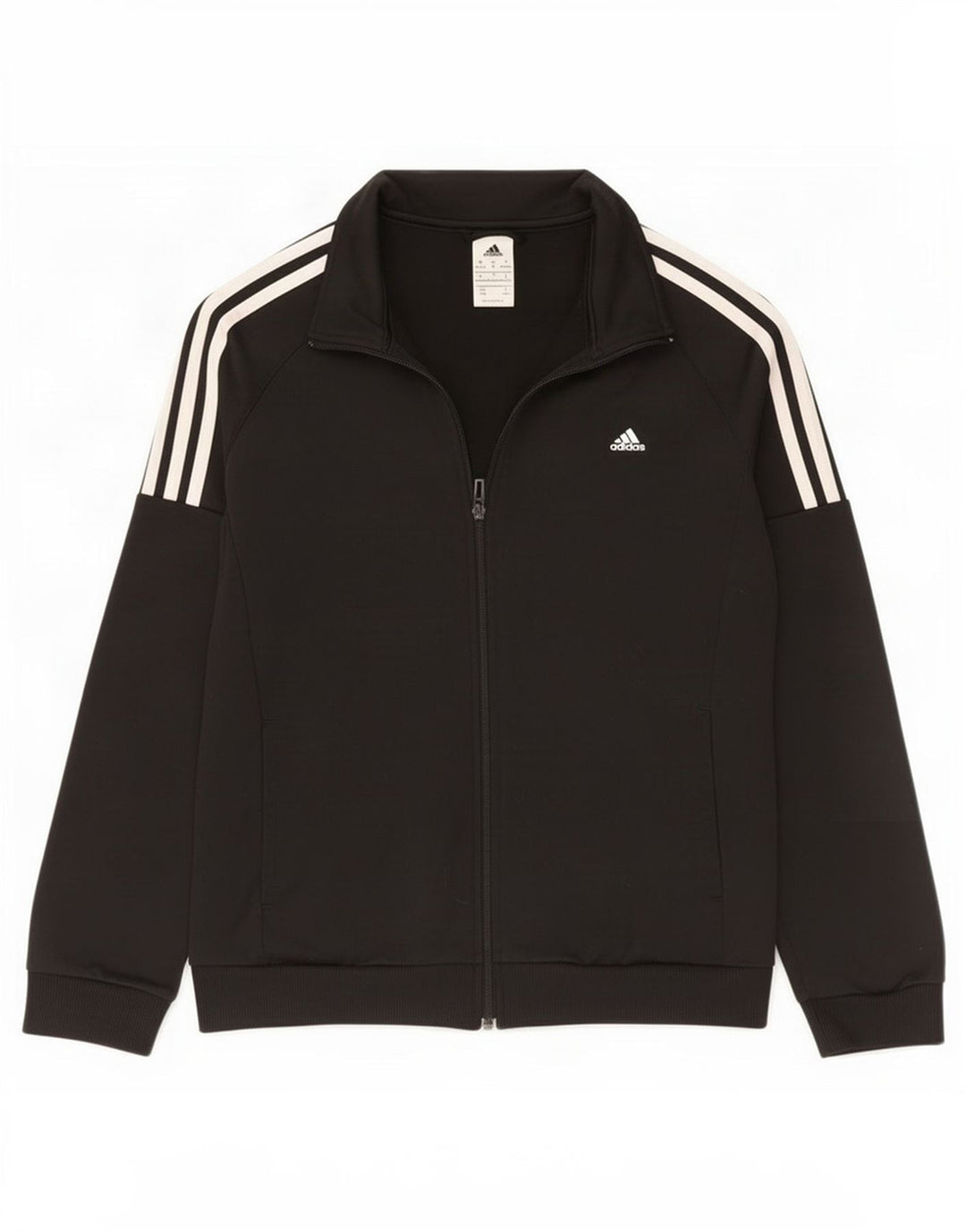 Damska bluza dresowa Adidas UK 12/14 Średni czarny poliester
