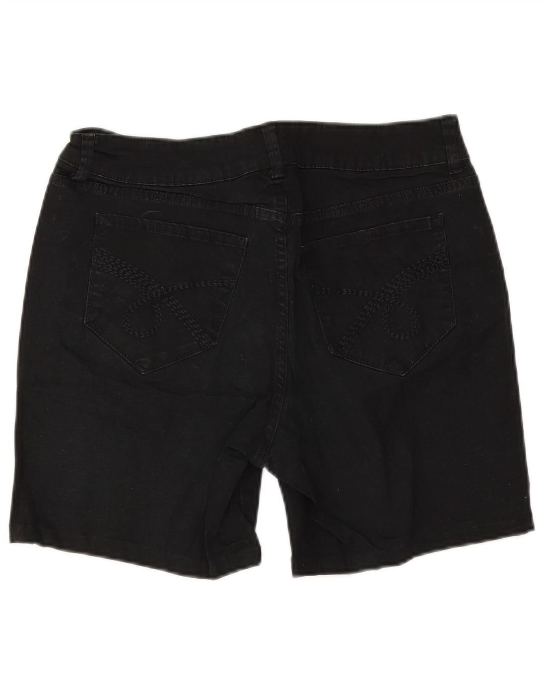 Damskie spodenki jeansowe Lee Riders US 12 Large W30, czarne, bawełniane