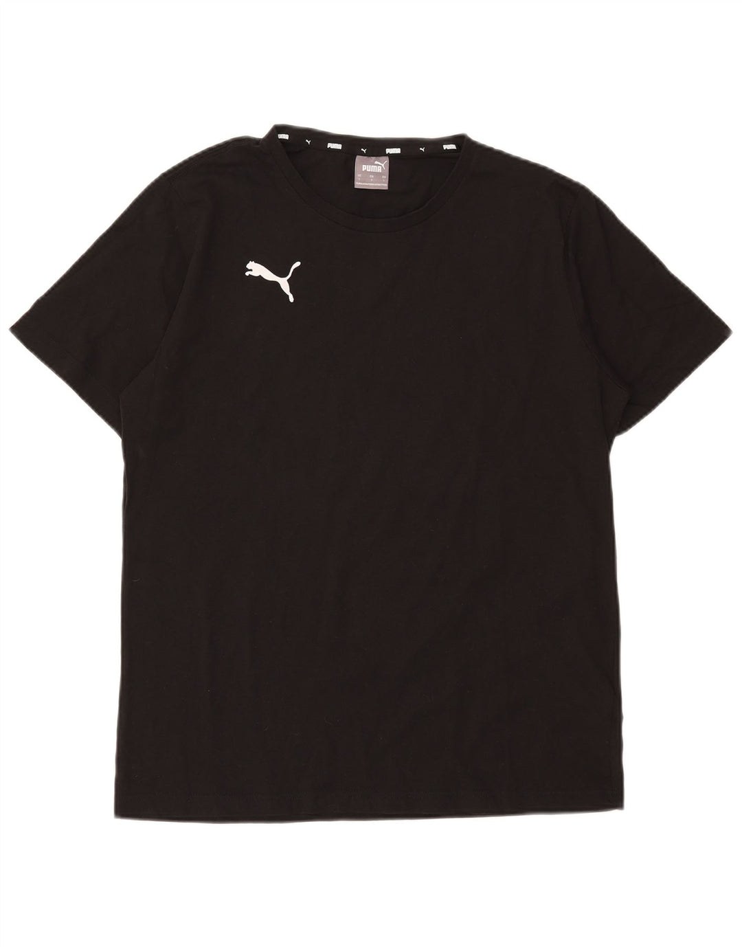 T-shirt męski Puma, duży, czarny, bawełniany