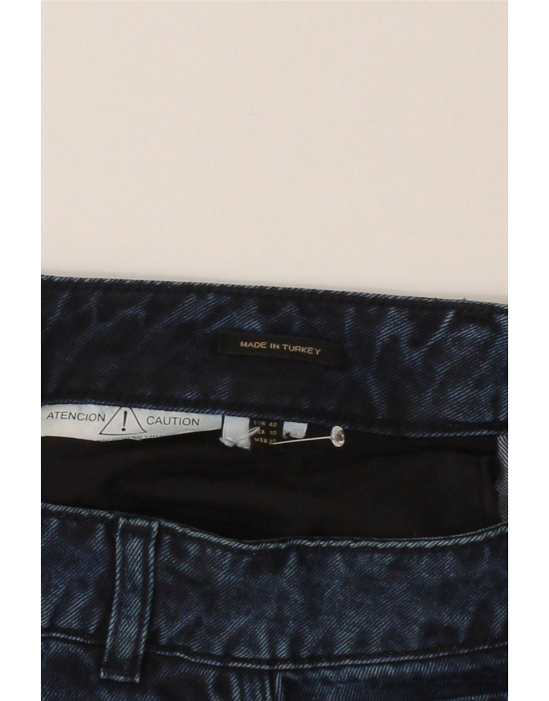 MASSIMO DUTTI Womens Wide Leg Jeans EU 42 Large W32 L31 Blue Vintage Massimo Dutti and Second-Hand Massimo Dutti from Messina Hembry 