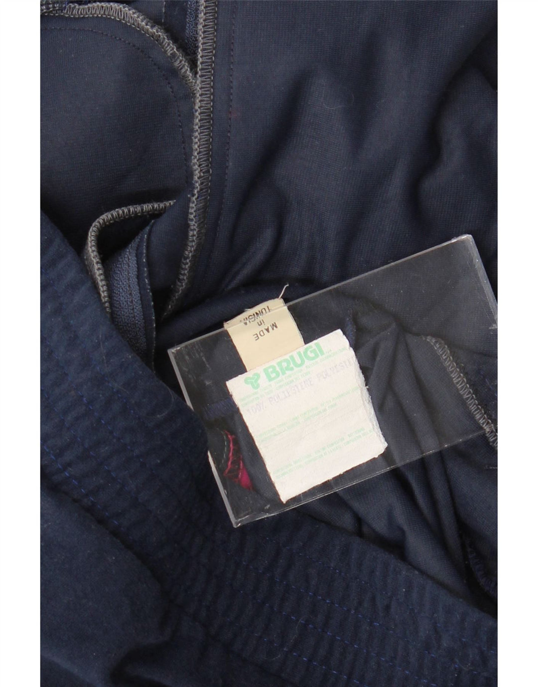 Męska kurtka dresowa BRUGI, duża, wielokolorowa, poliestrowa z blokami kolorów