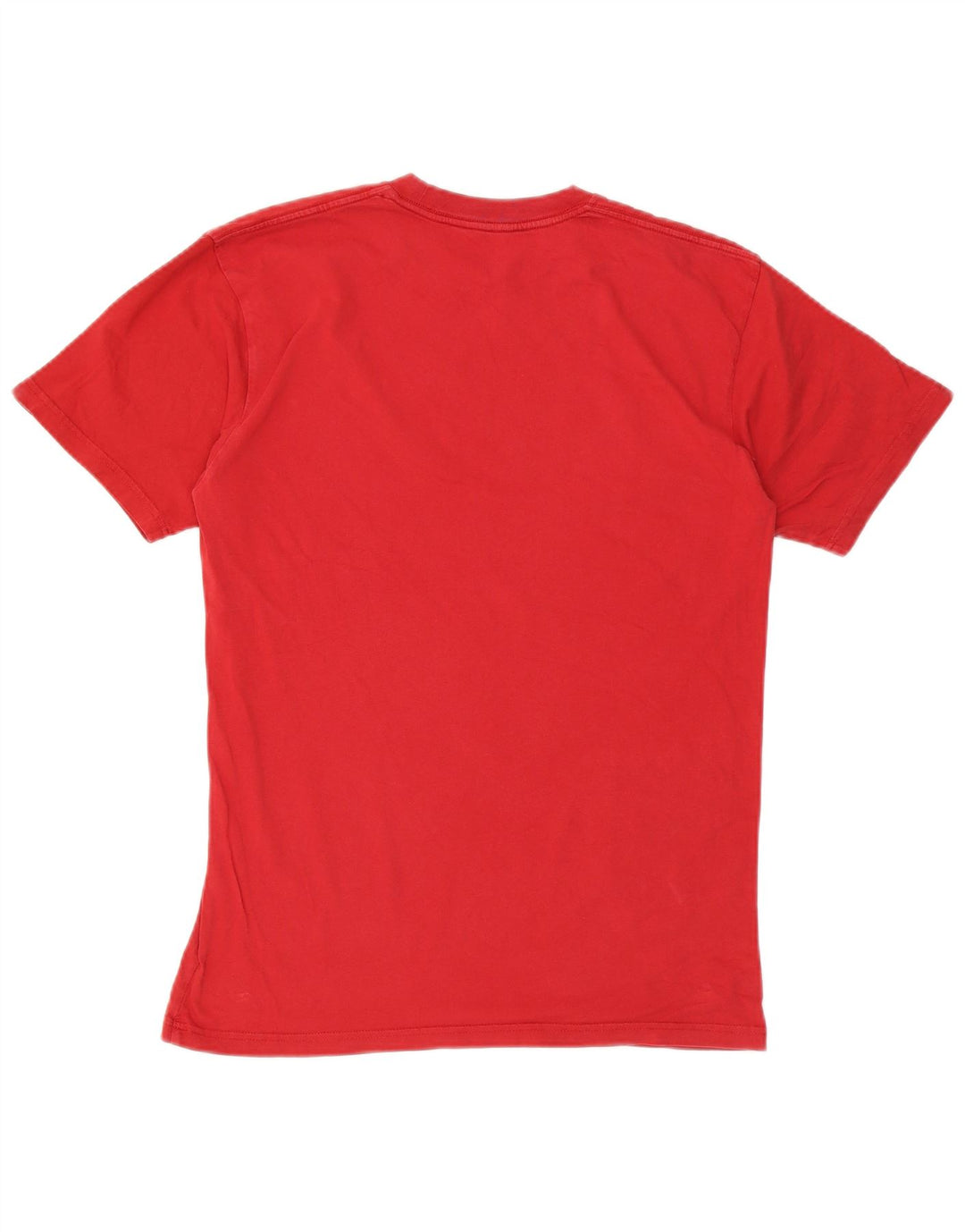 Męski T-shirt Vans o klasycznym kroju z grafiką, bawełniany, średni czerwony