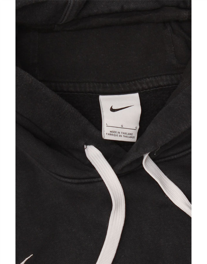 Męski sweter z kapturem Nike o luźnym kroju, duży, czarny
