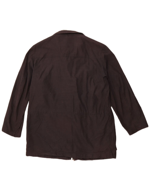 Męska kurtka użytkowa POLBOT UK 40, duża, czarna, poliestrowa