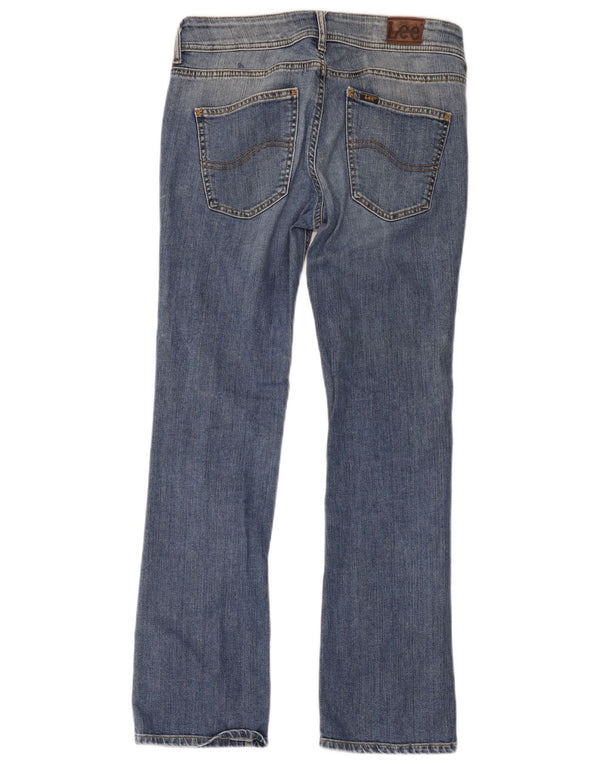 Damskie jeansy Lee Bootcut W31 L31 Niebieskie bawełniane