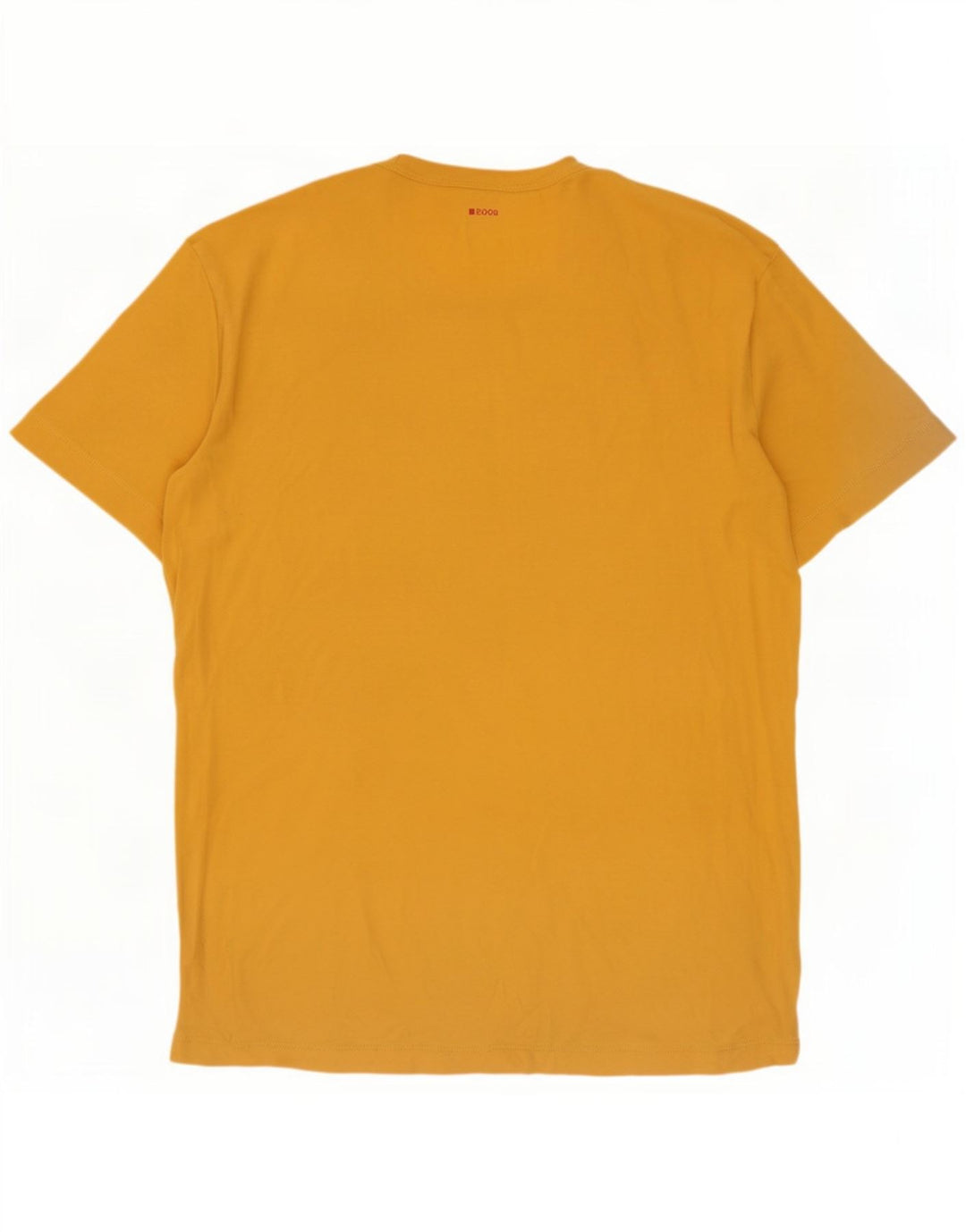 Męska koszulka z grafiką Hugo Boss, XL, żółta