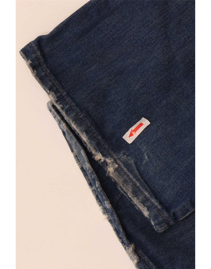 Damskie jeansy rozkloszowane Diesel W26 L32 Niebieskie bawełniane