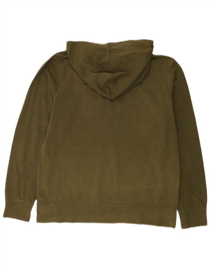 Męski sweter z kapturem Hurley z grafiką, średniej wielkości bawełna khaki