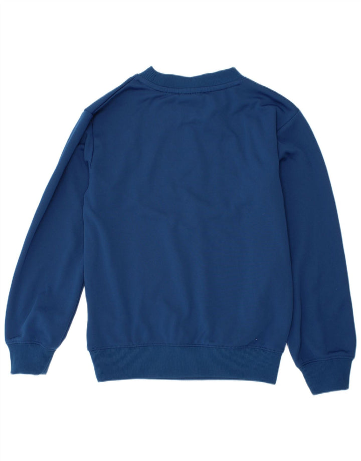 Chłopięcy sweter z grafiką Nike, 7-8 lat XS, niebieski poliester