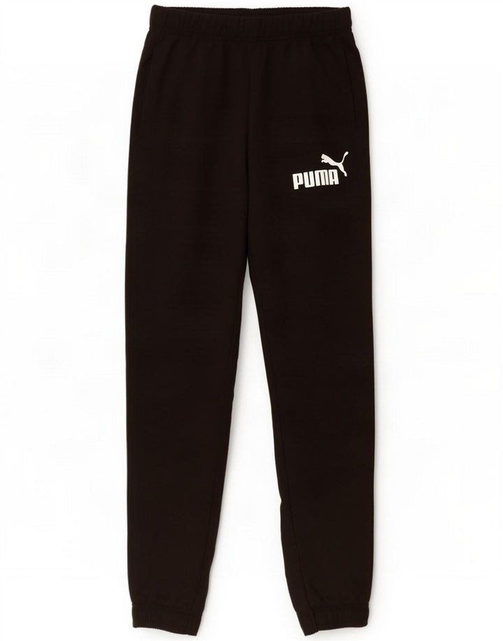 Puma Męskie spodnie dresowe Joggery Małe Czarne Poliester