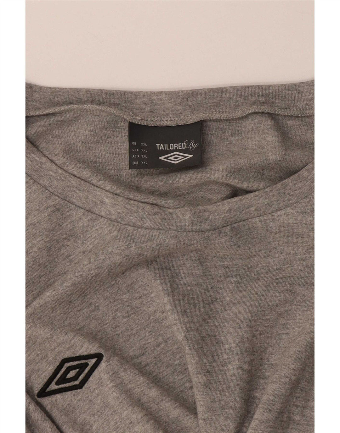 Koszulka męska Umbro Top 2XL, szara