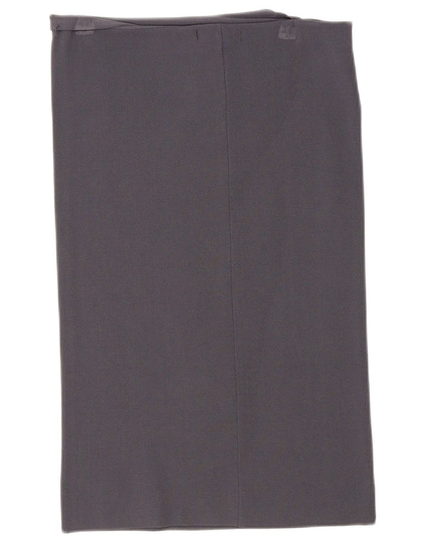 Prosta spódnica damska Calvin Klein Jeans z wysokim stanem XL W30 Szara wiskoza