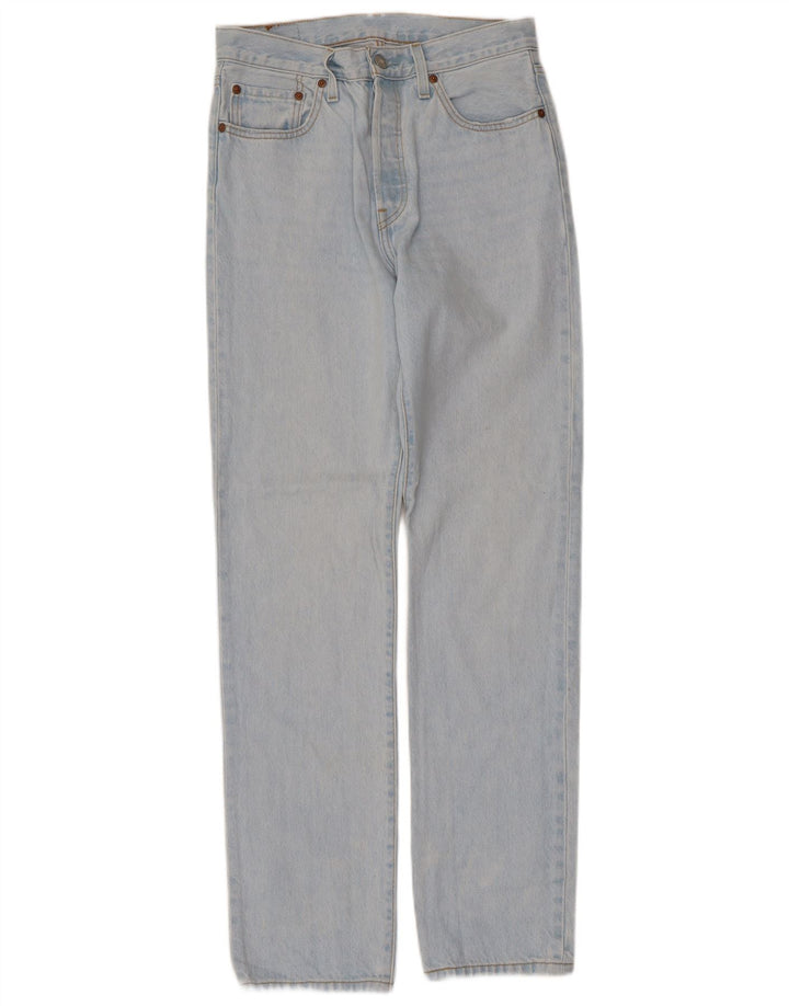 Męskie jeansy Levi's 501 Straight W27 L32 Niebieskie bawełniane