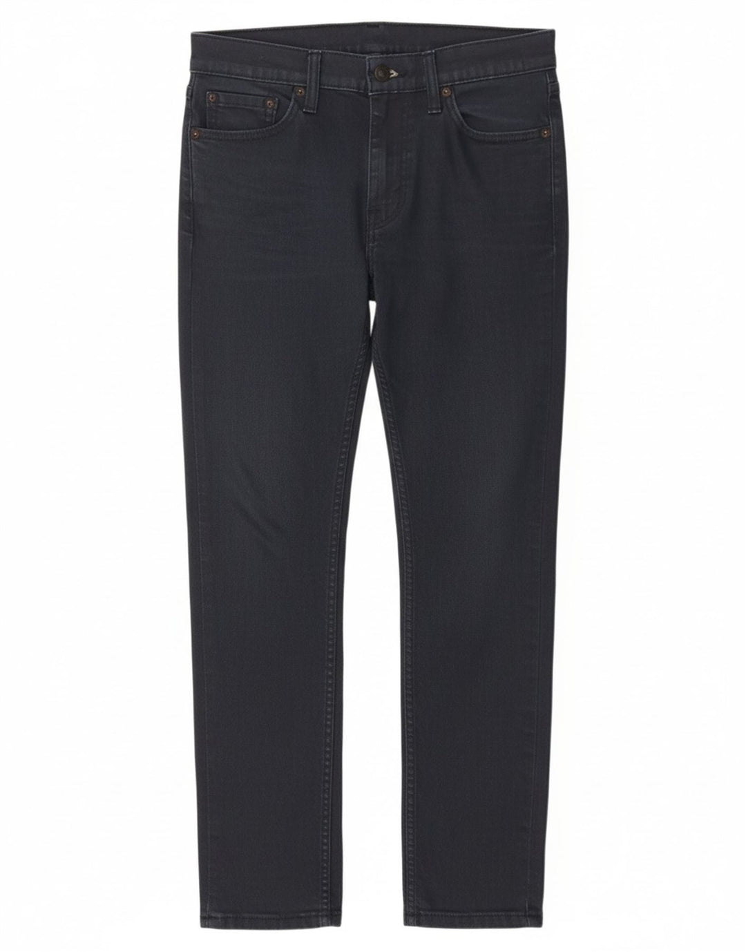 LEVI'S Mens 511 Slim Jeans W30 L30 Navy Blue Cotton