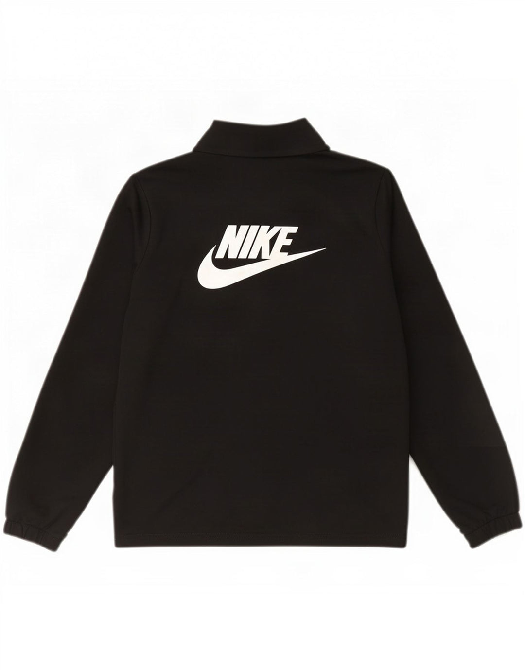 Chłopięca kurtka dresowa Nike z grafiką, 12-13 lat, duża, czarna, poliestrowa