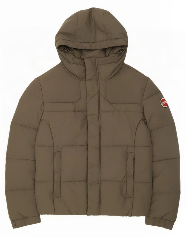 Męska ocieplana kurtka z kapturem Colmar EU 46 Small Khaki