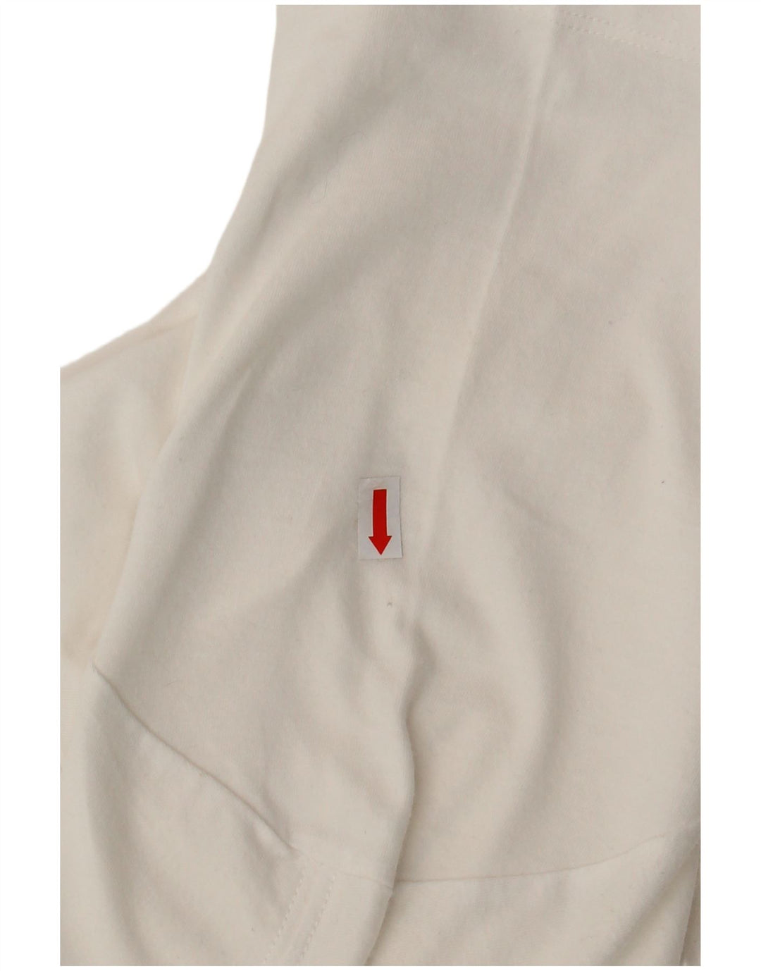 Męski T-shirt NIKE o sportowym kroju, mały, biały, bawełniany