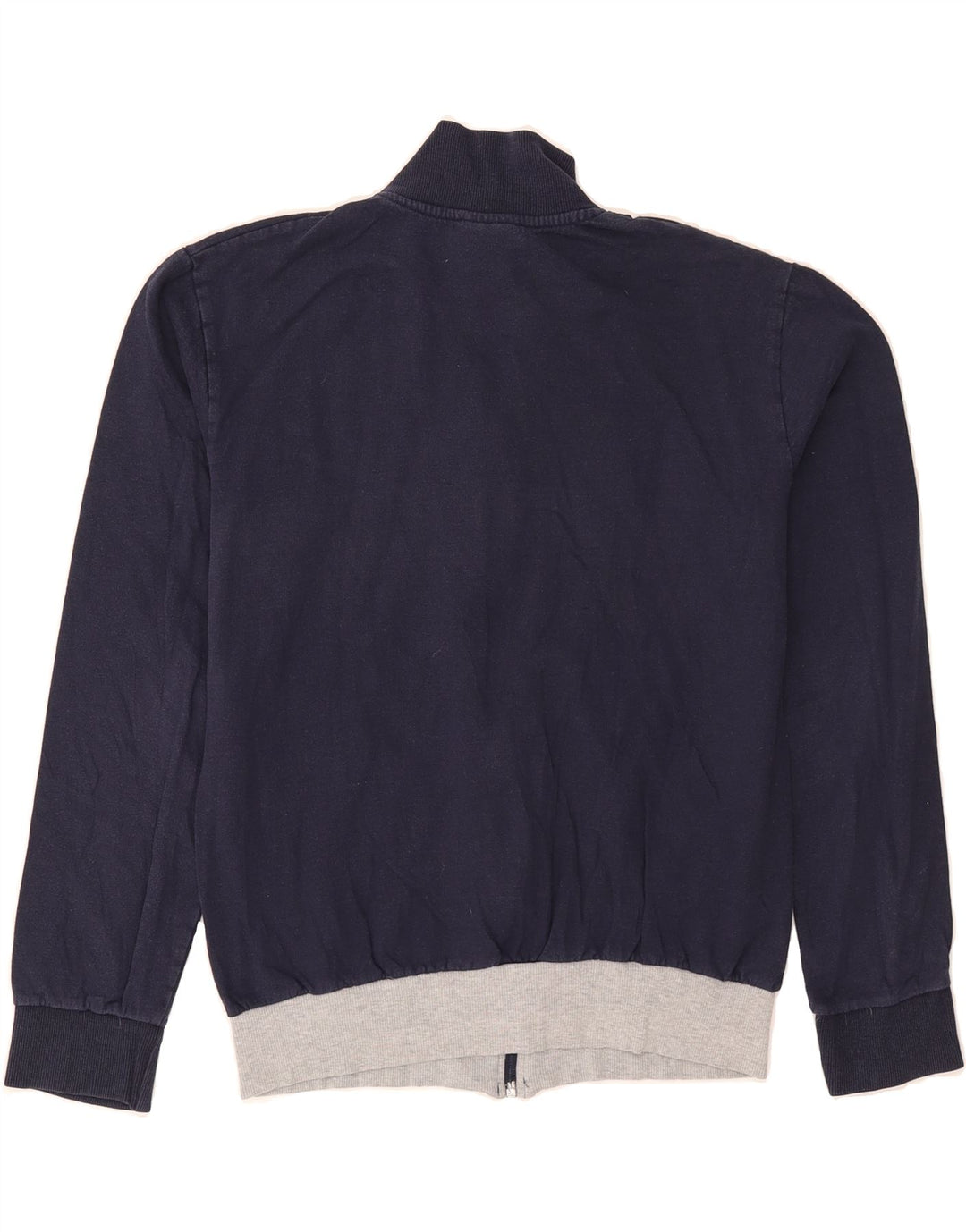 LOTTO Womens Tracksuit Top Jacket UK 12 Medium Navy Blue Colourblock Vintage Lotto and Second-Hand Lotto from Messina Hembry 