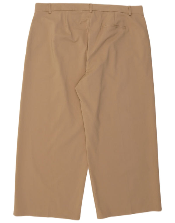 Spodnie Chino Marks & Spencer Damskie UK 24 4XL W44 L28 Beżowe