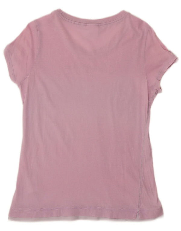 Damska koszulka Champion Easy Fit Graphic Top UK 12 Średnioróżowa bawełna