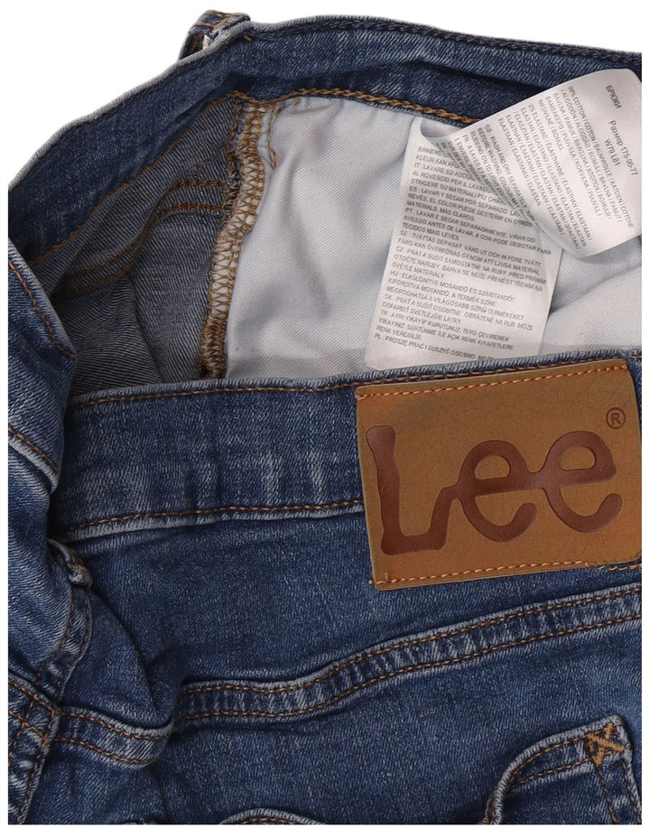 Damskie jeansy Lee Luke Slim W31 L32 Niebieskie bawełniane