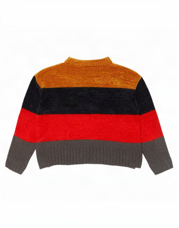 Marks & Spencer Damski sweter z okrągłym dekoltem, UK 16, duży, wielokolorowy