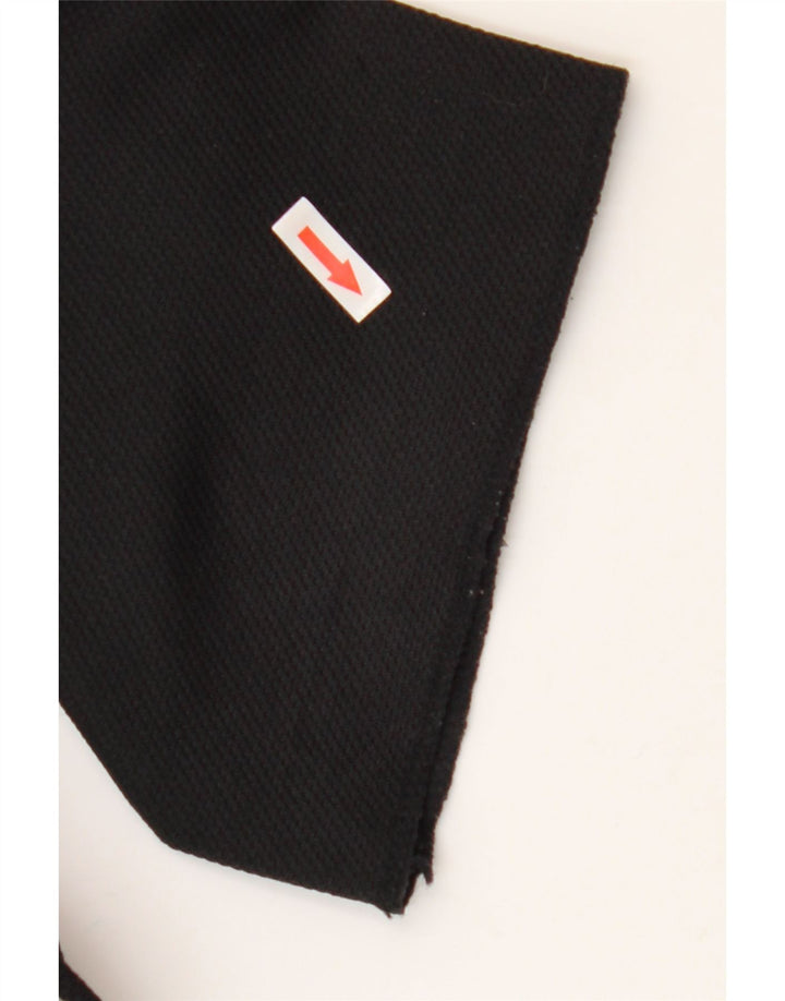 Męskie spodnie dresowe Umbro z grafiką, małe, czarne, poliestrowe