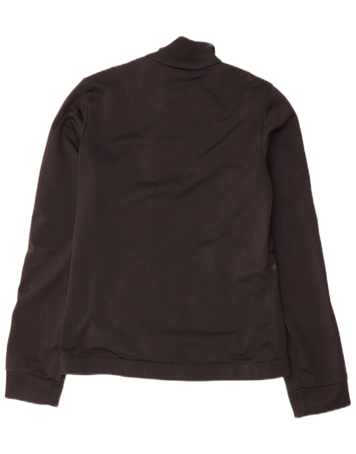 Damska kurtka dresowa Adidas UK 10, mała, czarna, poliester