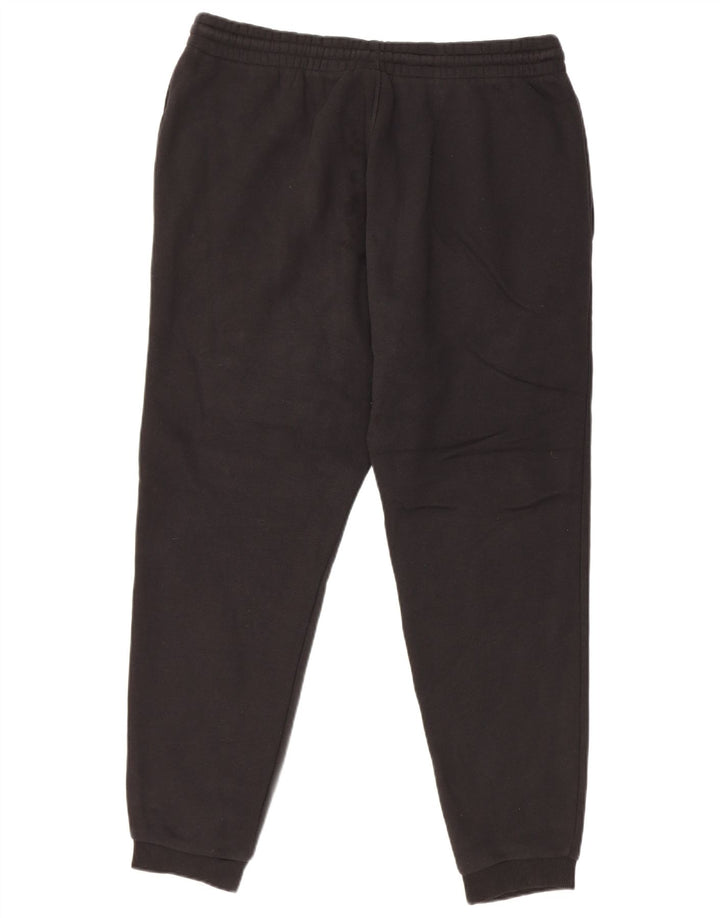 Męskie spodnie dresowe Reebok Joggers, małe, czarne, bawełniane