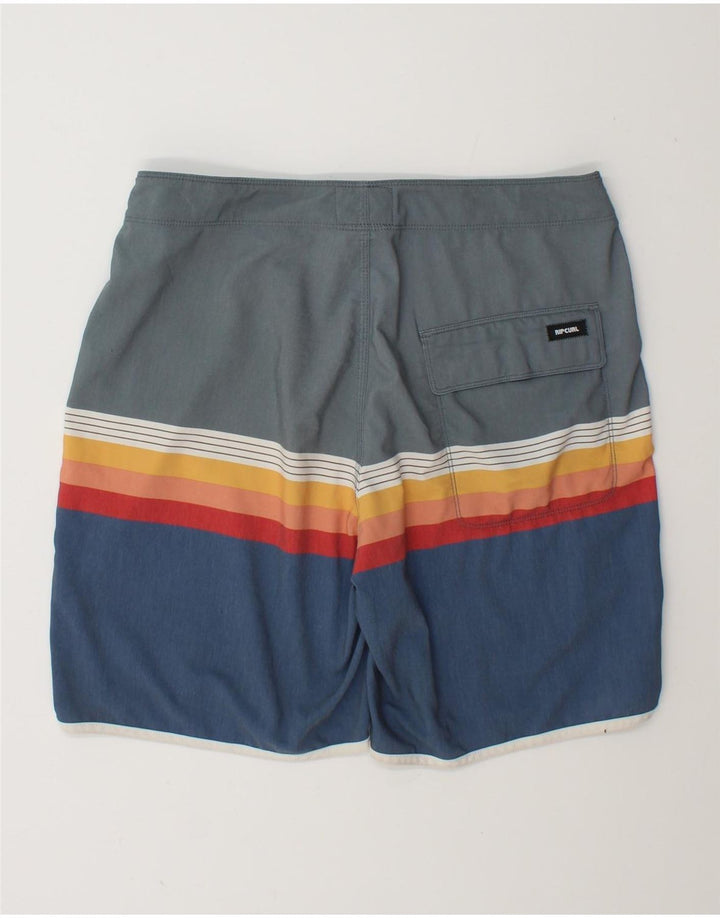 Męskie spodenki kąpielowe Rip Curl, poliester w wielokolorowe paski