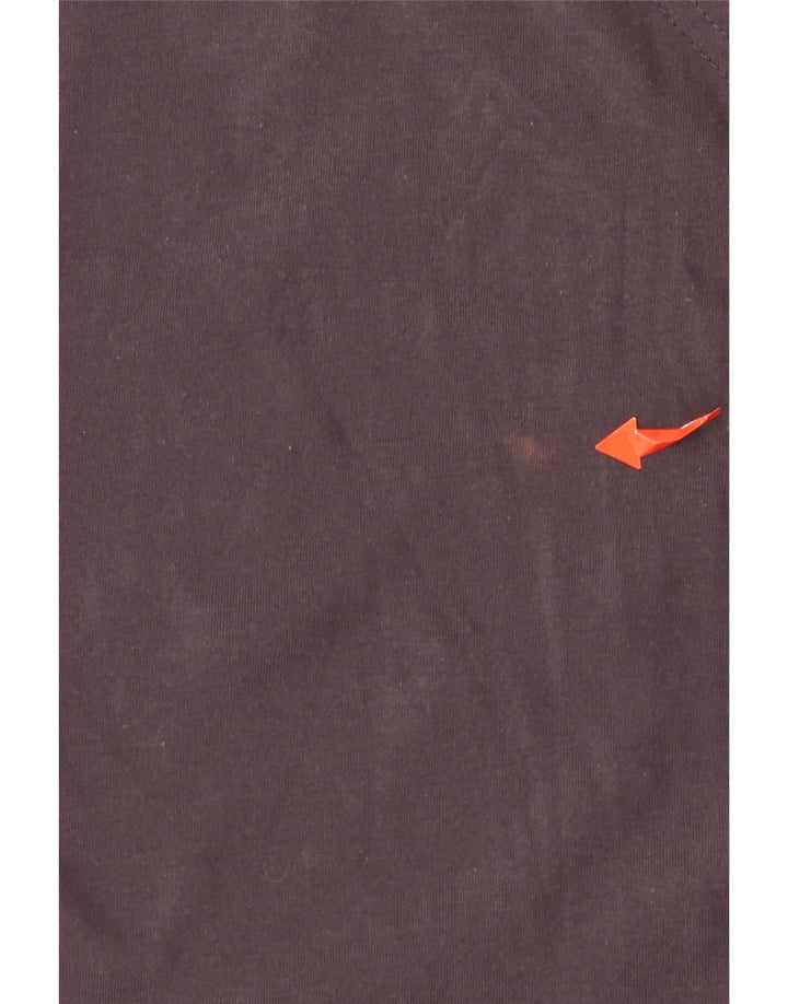 Damska koszulka z grafiką ELLESSE Top UK 14, duża, granatowa, bawełniana