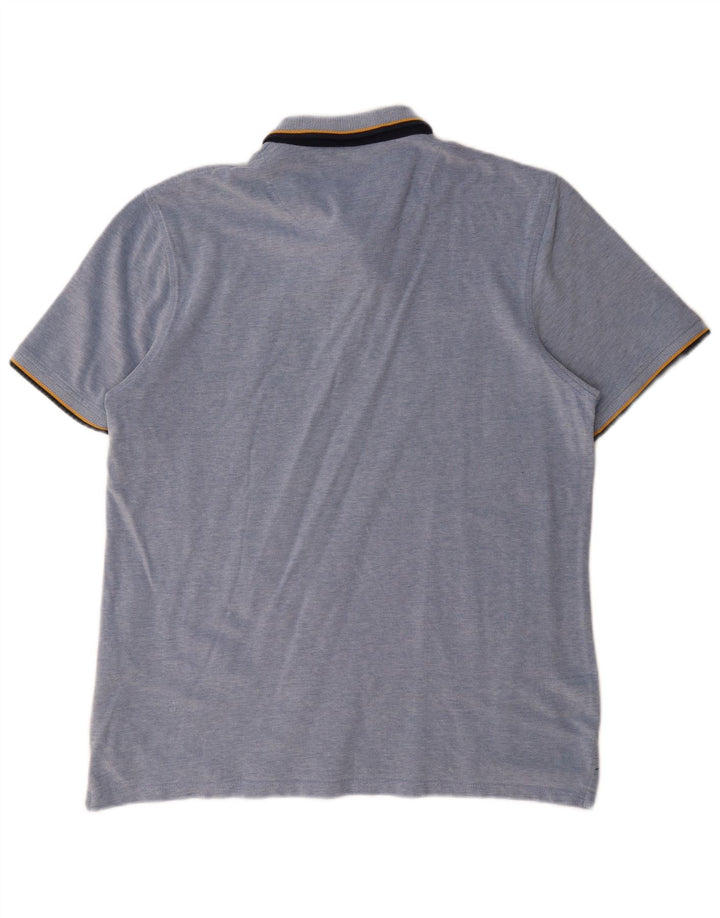 Męska koszulka polo Jack & Jones, 2XL, niebieska, bawełniana