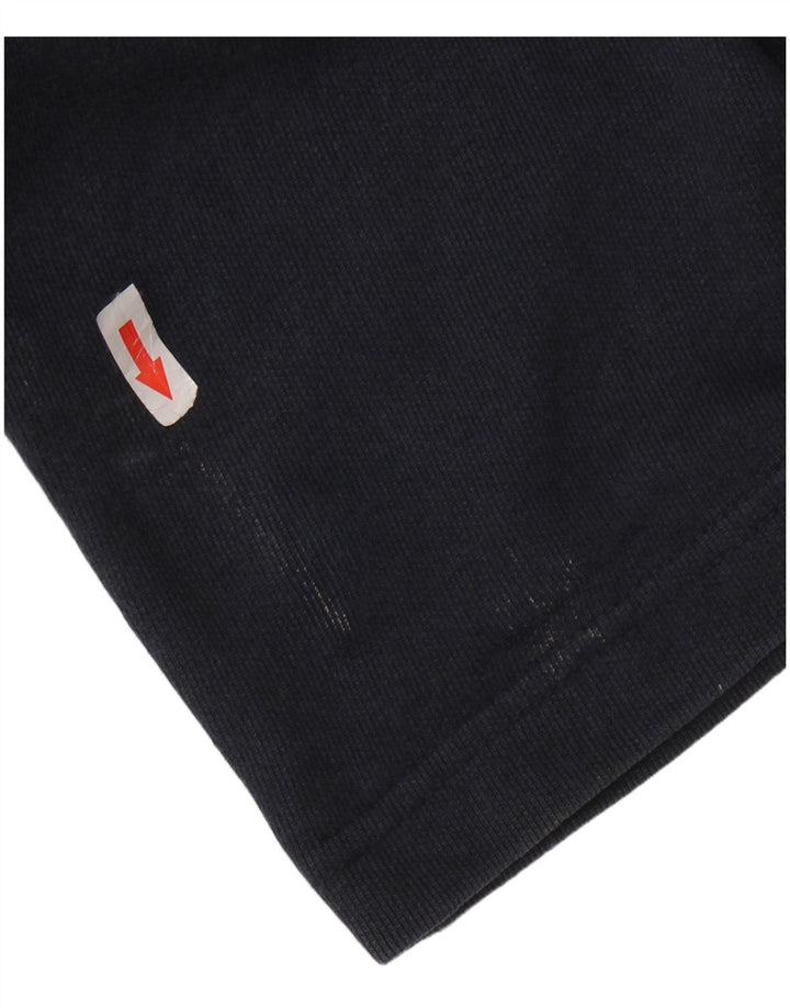 Męska bluza z grafiką LEVI'S, duża, granatowa, bawełniana