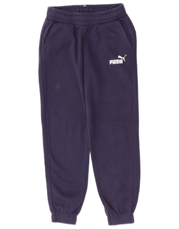 Chłopięce spodnie dresowe Puma Joggers 13-14 lat, granatowa, bawełniana