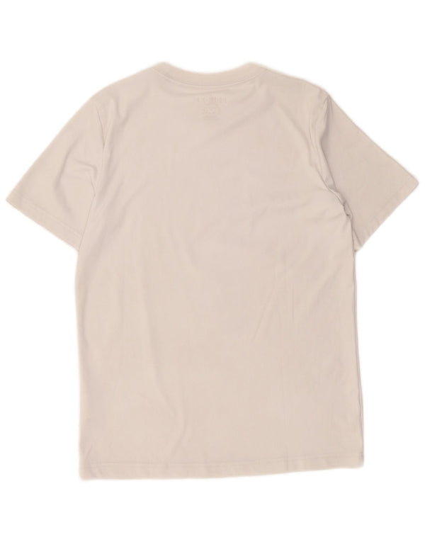 Chłopięcy T-shirt z grafiką Jordan Dri Fit, 13-14 lat XL, szary, poliester