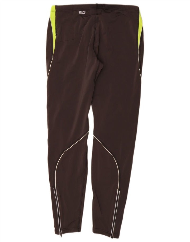 Męskie legginsy Asics, duże, szare, poliestrowe