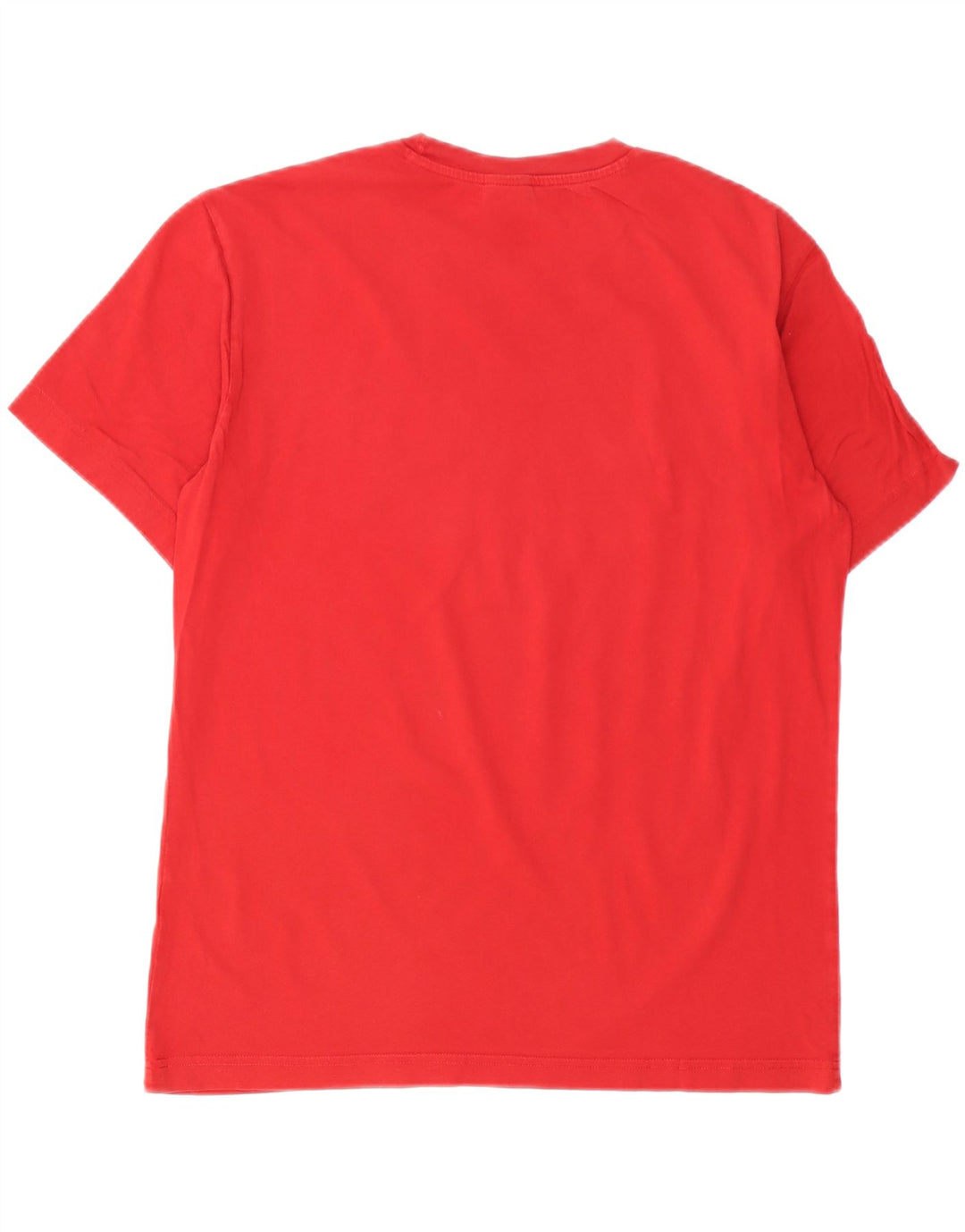 Męski T-shirt Champion z grafiką, średni czerwony