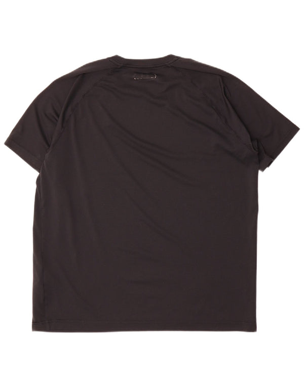 Męska koszulka Under Armour Heat Gear z grafiką Top, duża, czarna, poliester