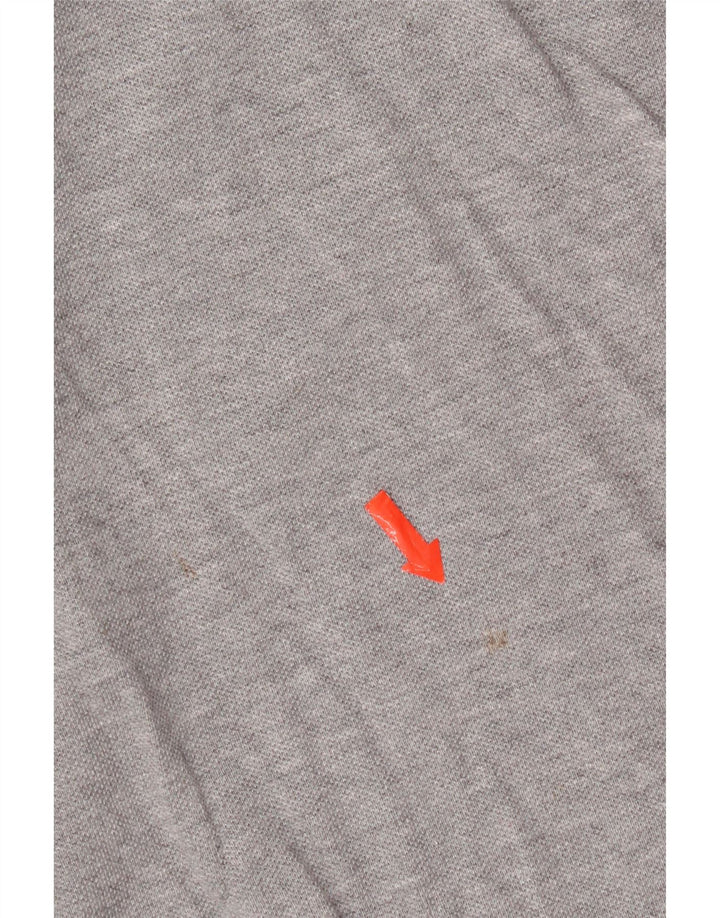 Męska koszulka polo Nike XL, szara, bawełniana w plamki