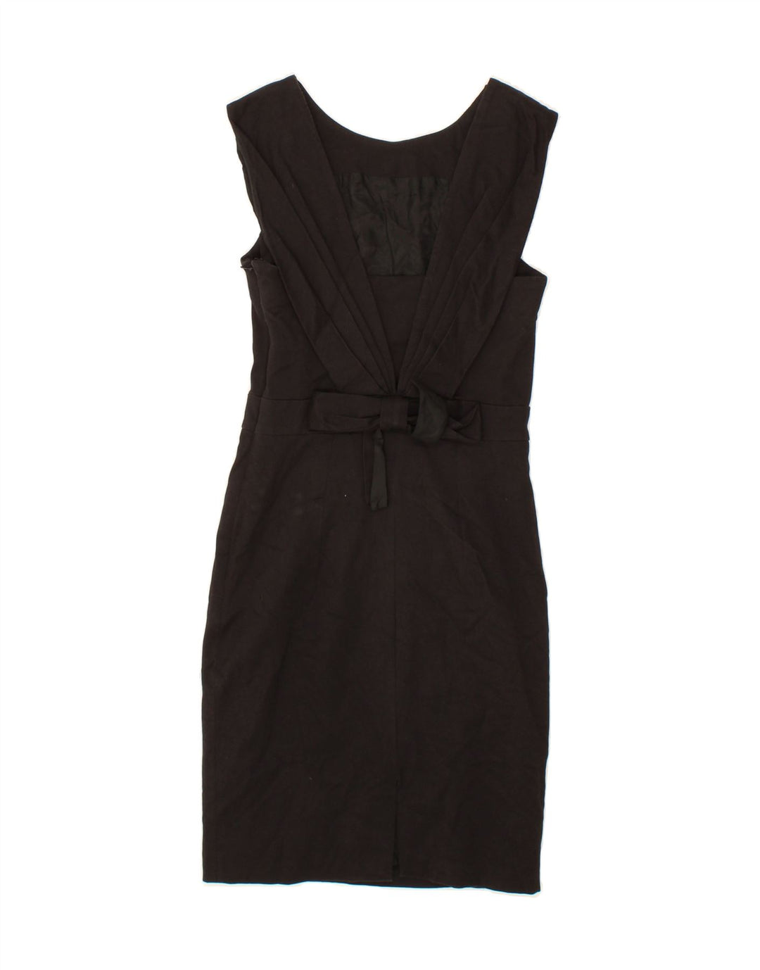 WAREHOUSE Womens Sleeveless Sheath Dress UK 10 Small Black Vintage Warehouse and Second-Hand Warehouse from Messina Hembry 