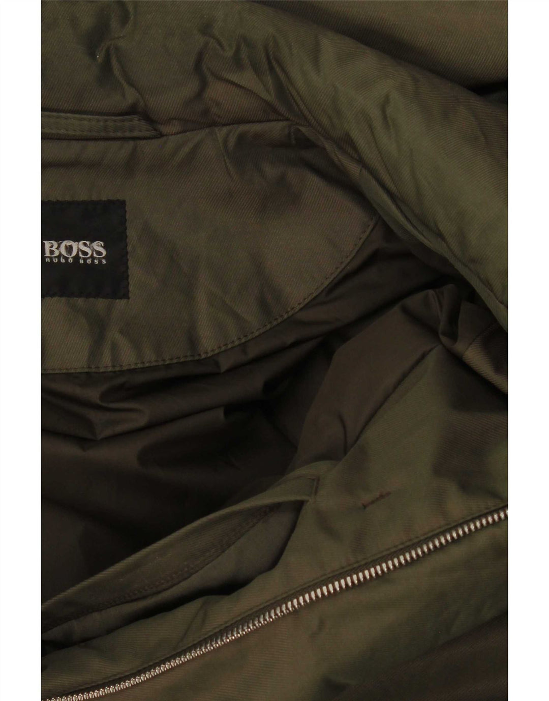 Płaszcz męski Hugo Boss UK 40, duży, zielony