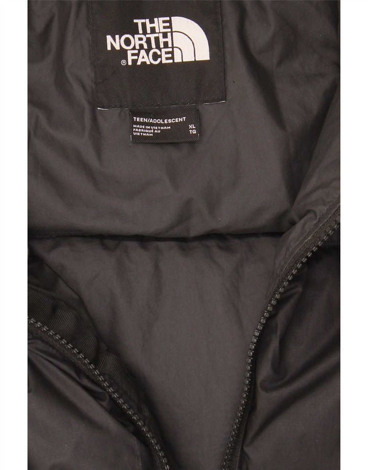 Wyściełana kurtka chłopięca The North Face 14-15 lat XL, czarna, nylonowa