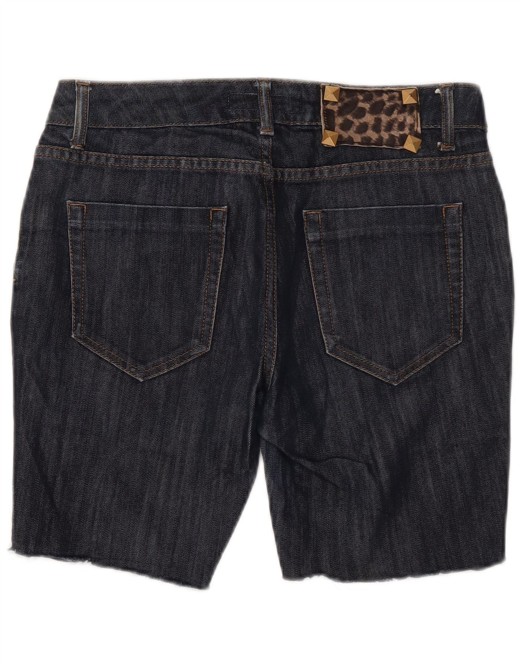 Damskie spodenki jeansowe Zara EU 40 Medium W30 Granatowa bawełna