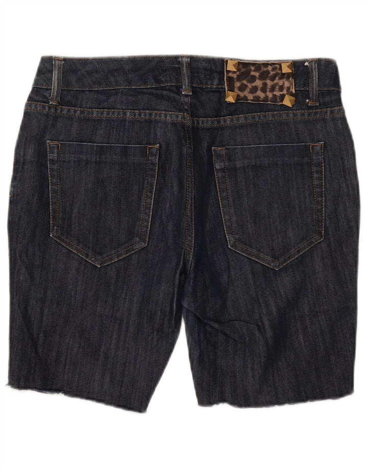 Damskie spodenki jeansowe Zara EU 40 Medium W30 Granatowa bawełna