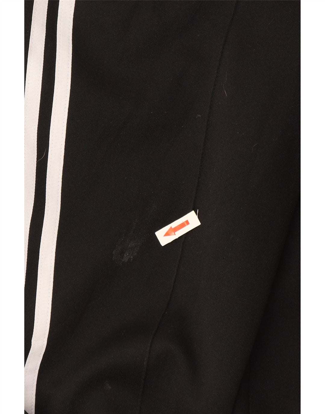 Damskie spodnie dresowe Adidas UK 12, średni czarny poliester